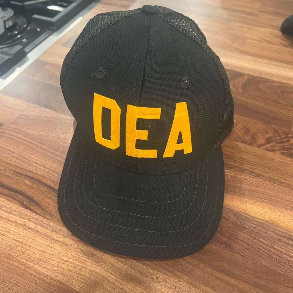 Vintage DEA Snap Back Mesh Trucker Hat